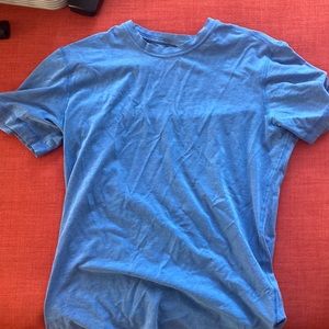 Blue lululemon t-shirt for men